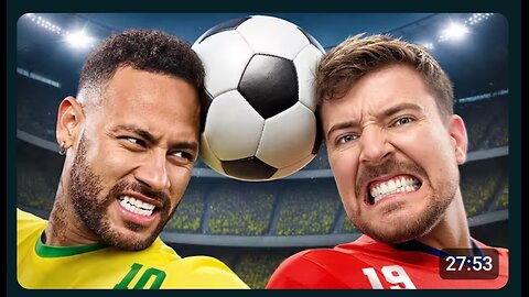 Mr. Beast with Neymar ⚽⚽💸