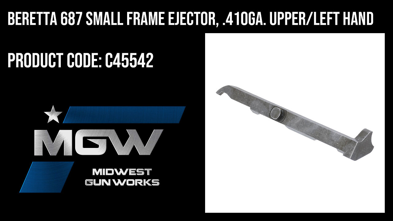 Beretta 687 Small Frame Ejector, .410ga. Upper/Left Hand - C45542