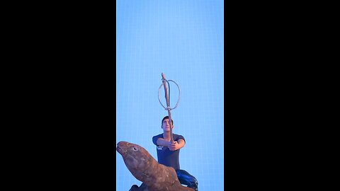 What happens when you try catching a Big Lizard with a Nuke