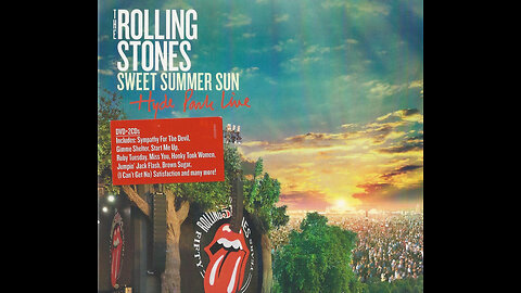 The Rolling Stones - Sweet Summer Sun (Hyde Park Live)/Europe/ 2013 2xCD
