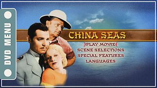 China Seas - DVD Menu