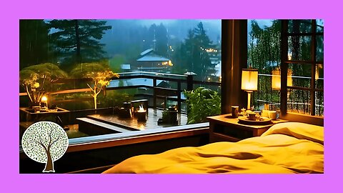 Fall Asleep Fast (NO MORE Insomnia!) Sleep Music with Rain Sounds 💧 Relaxing Music