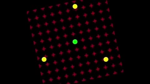 Troxler&acirc;s effect - state at green circles - yellows will vanish