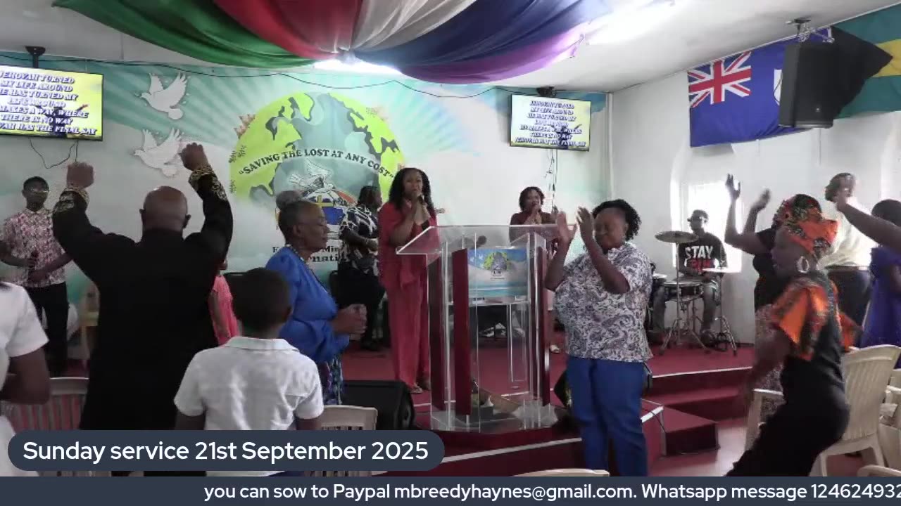 Sunday service 21st September 2025