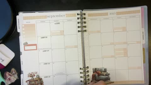 September Monthly in my dashboard Planner