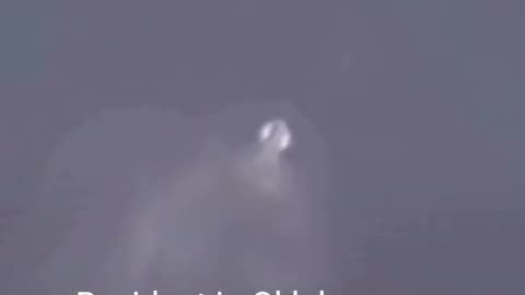 Resident in Oklahoma witnessed this strange object in the sky