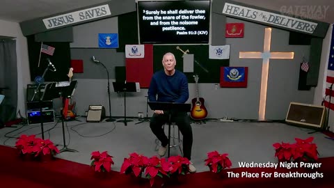 Prayer The Place For Breakthroughs (Pastor Tony Frazee) Gateway Bible Church 630pm 2025-12-3