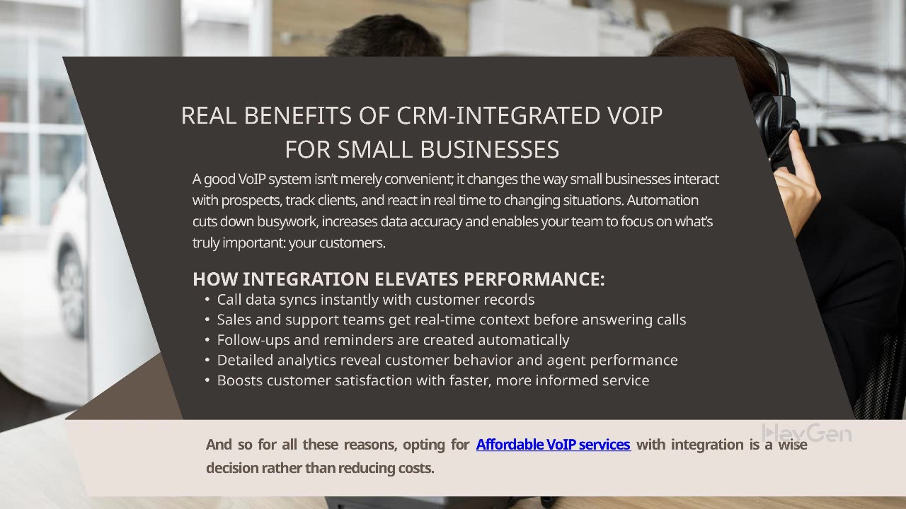 The Best VoIP Providers for Small Businesses with CRM and Workflow Integration in 2025