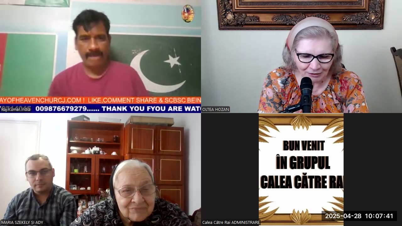 Calea Către Rai - WAY OF HEAVEN MINISTRY #marturii #live #predici #cantaricrestine #poem 04-26-2025