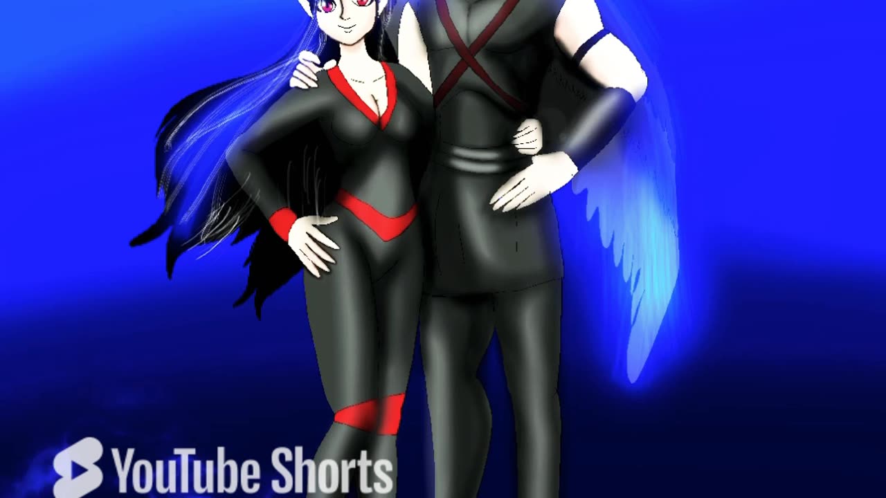 Speedpaint th vampire and her angel