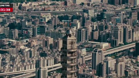 Alex Honnold FREE SOLOS Taipei 101, 1,667 Feet With NO Safety Gear