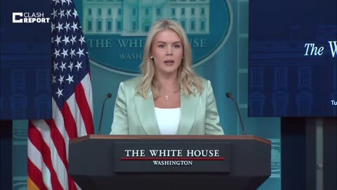 Press Sec Karoline Leavitt issues statement about the Isreali attack on Qatar.