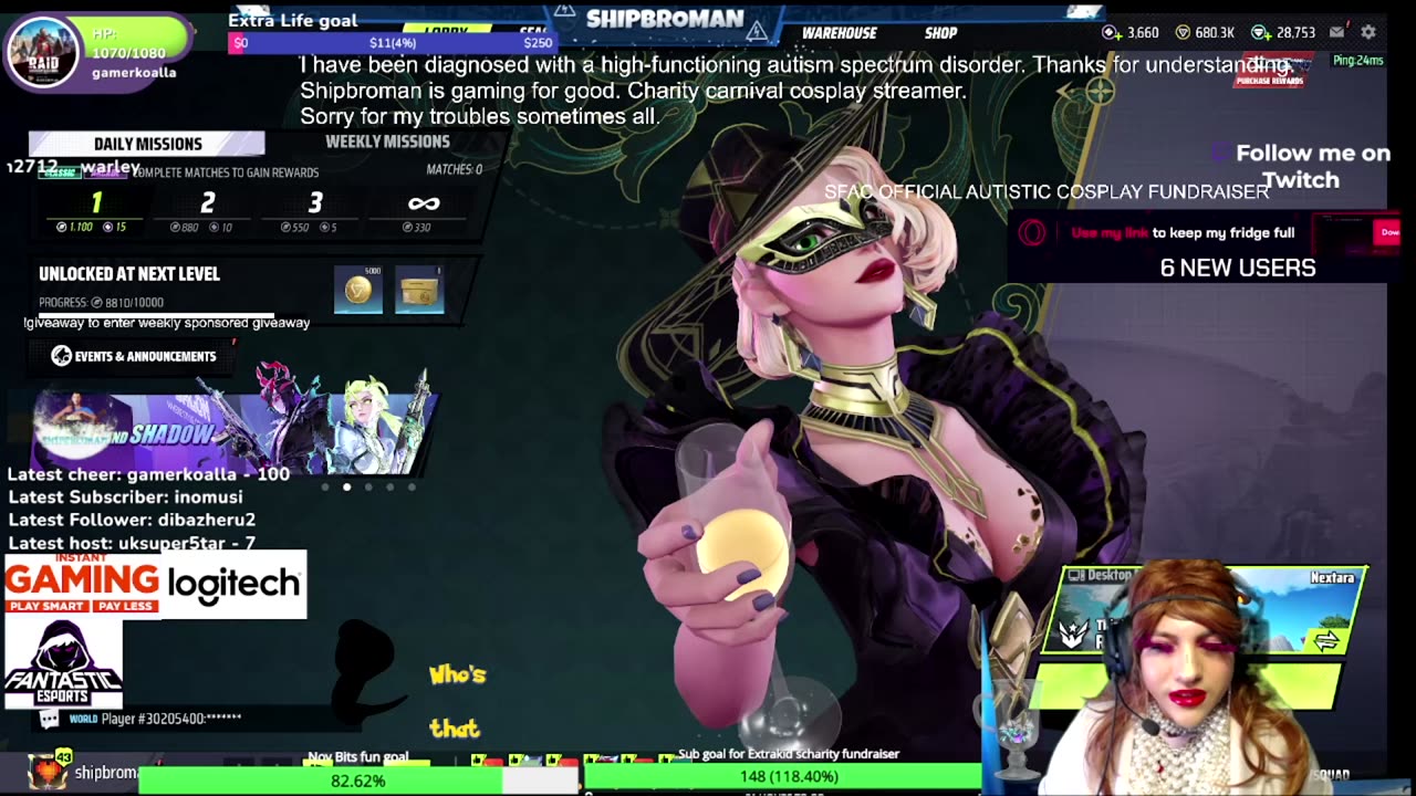 ENG/CRO Extralife 4 kids charity streams.