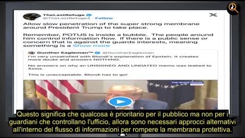 Trappola al deep state: Q report