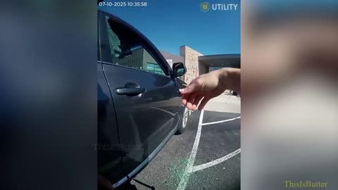 Indianapolis Metropolitan Police released bodycam of officer rescuing child from a hot car