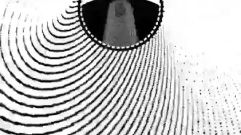 Optical tunnel illusion