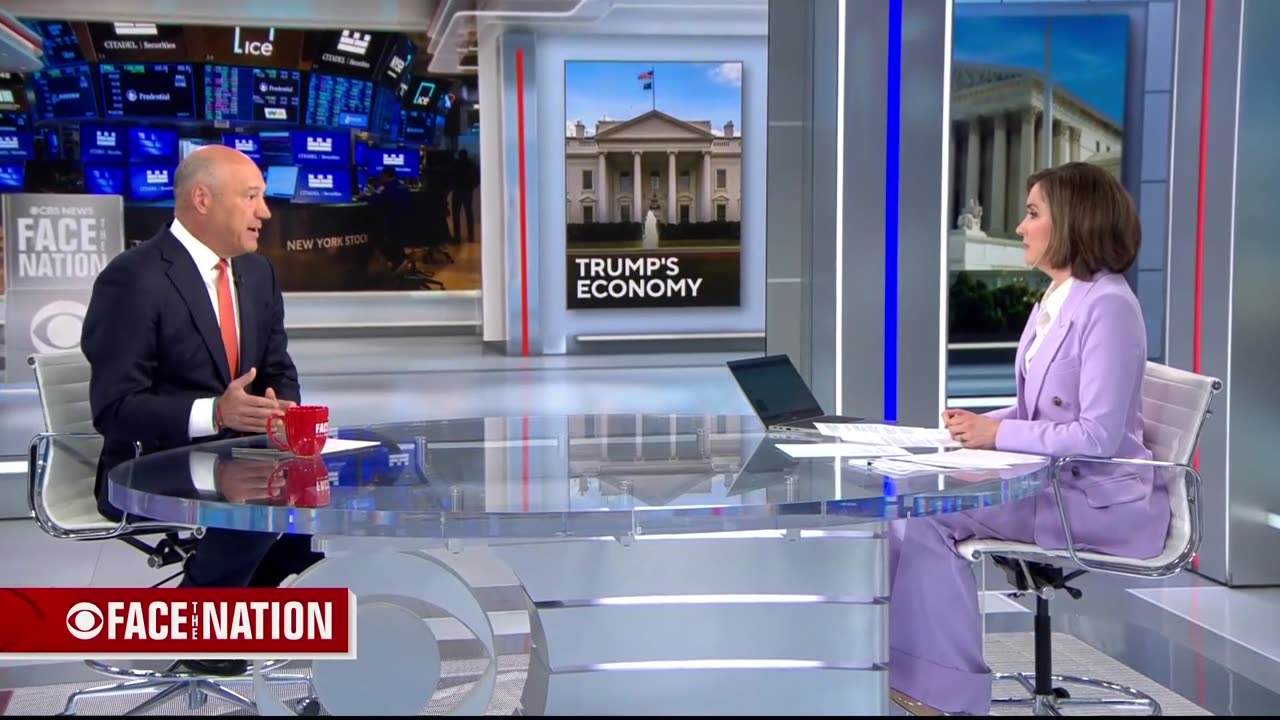 Trump faces diminishing approval rates 100 days into new term, CBS News poll shows