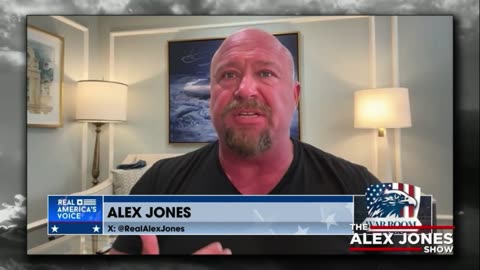 Alex Jones on the left