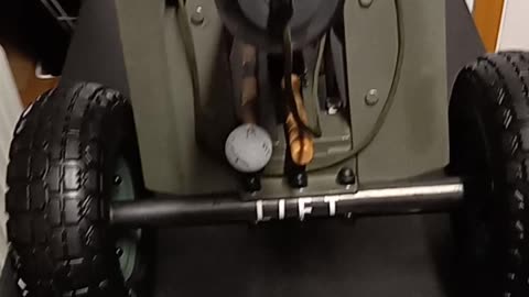 "Big Bertha" lives! The culmination of expert engineering and loving care.