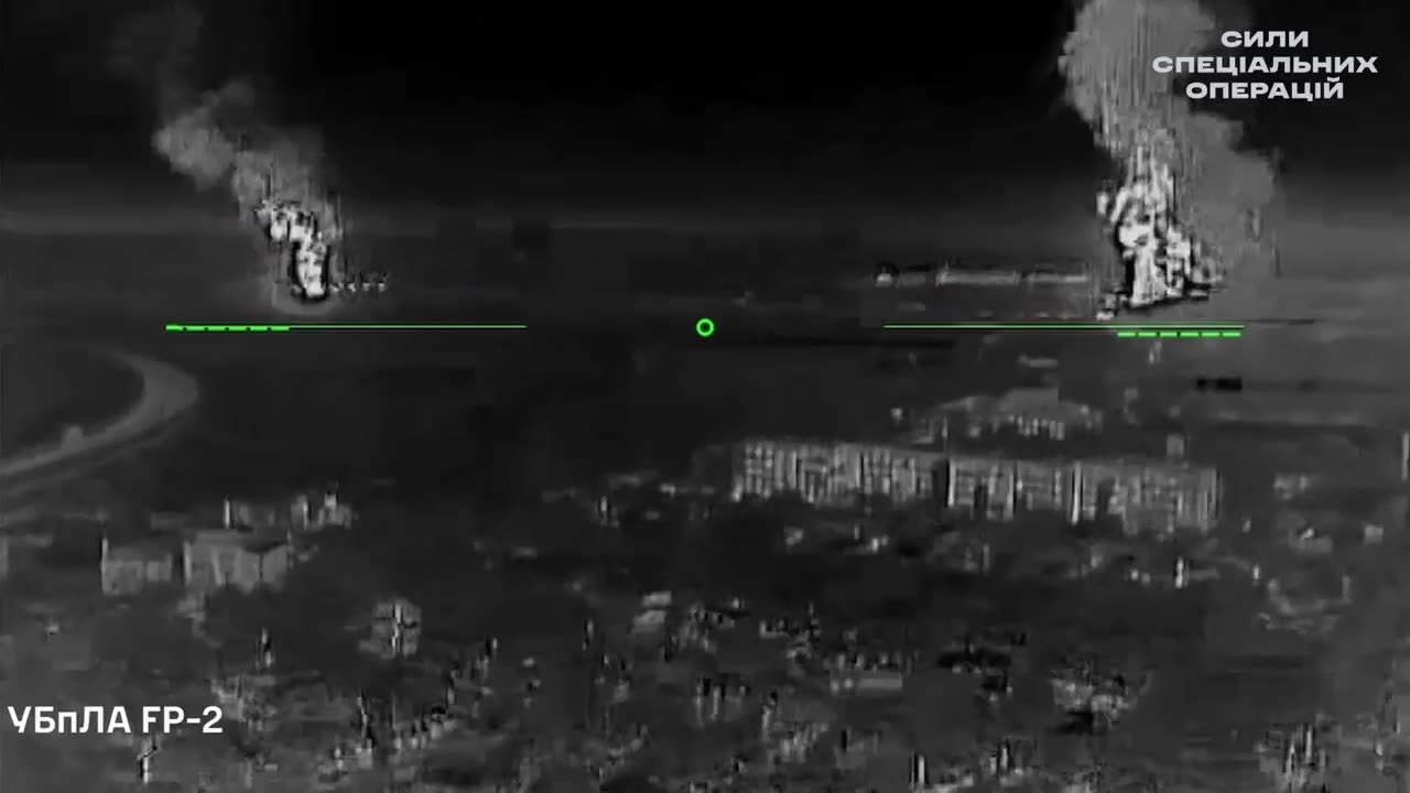 🔥 Special Operations Forces struck the Gvardiyska oil depot near Gvardiysk, Crimea.