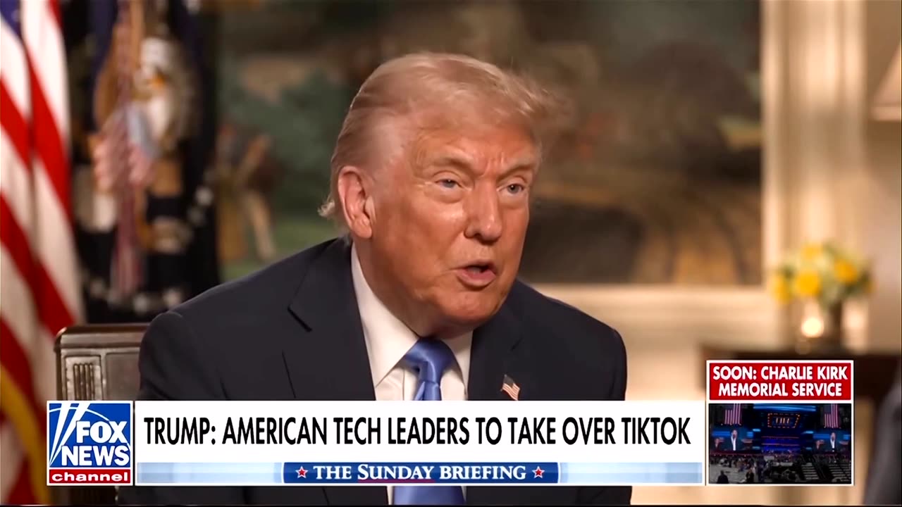 Trump says Murdochs would be involved in TikTok deal