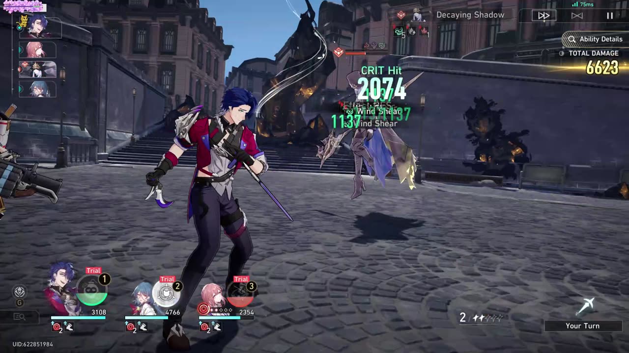 Genshin Impact: Dailies really quick and HSR for a bit then switching to ZZZ.