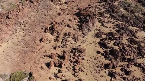 Hiking 33 km the Pico del Teide Volcano 3715m in Tenerife Spain
