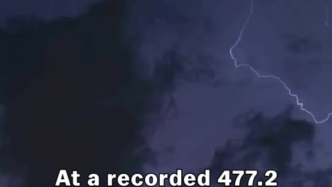 The World's Longest Lightning Bolt - April 2020