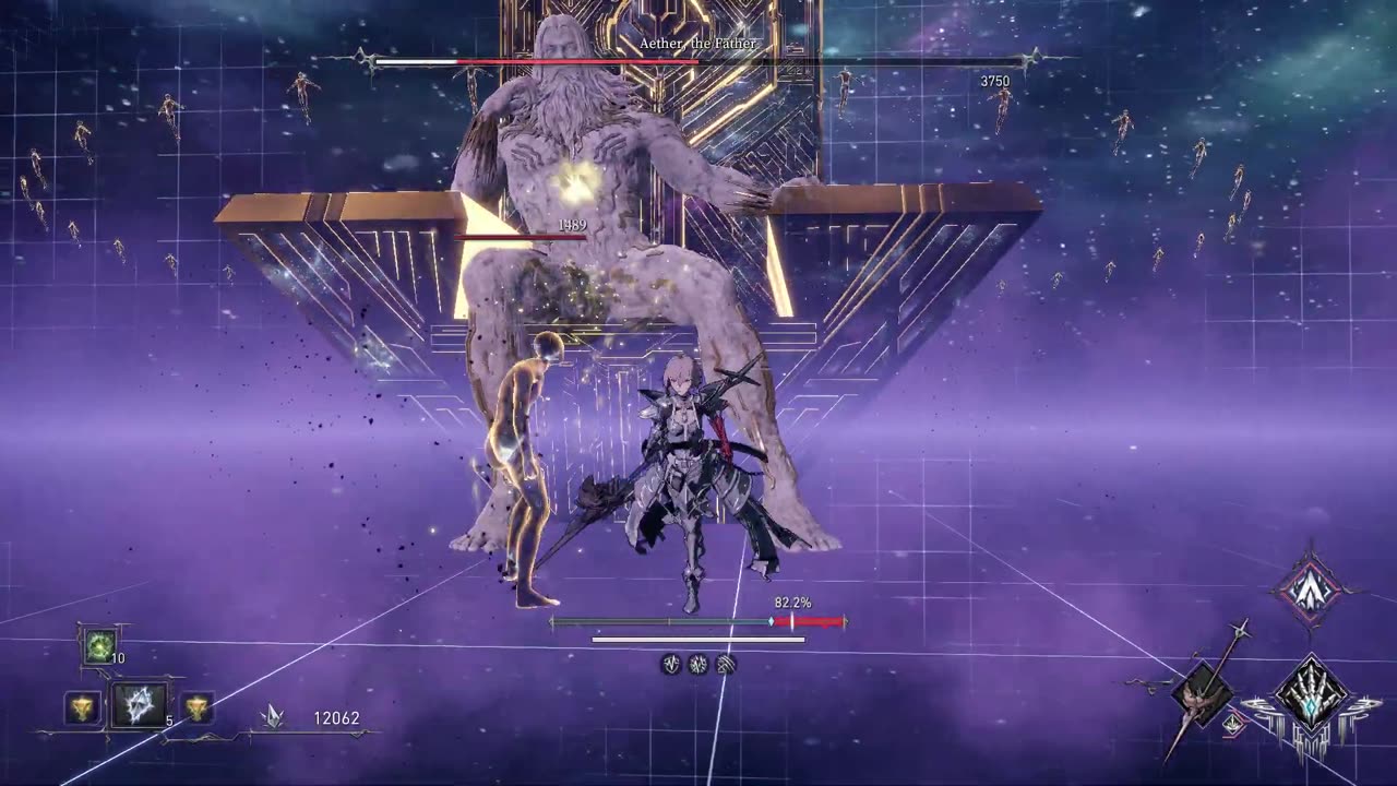 FINAL BOSS NO HIT RUN Aether The Father [AI LImit]