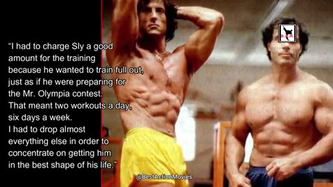 Sylvester Stallone Workout