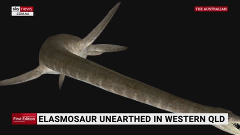 World first Fully intact species of dinosaur found in Australia.