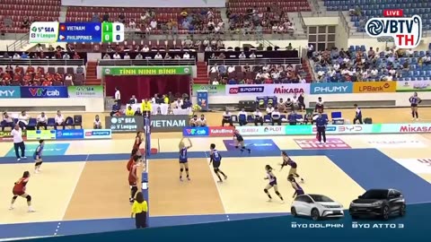 กดตรงนี้ ถ่ายทอดสด วอลเลย์บอลหญิงทีมชาติไทย 🇹🇭 ปะทะ อินโดนีเซีย 🇮🇩