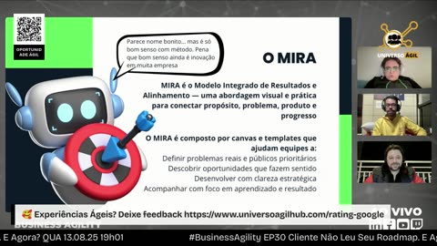 #BusinessAgility EP30 Cliente Não Leu Seu Roadmap. E Agora? QUA 13.08.25 19h01