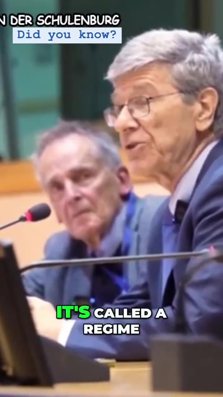 Jeffrey Sachs to the EU