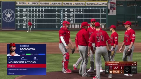 Angels vs Astros