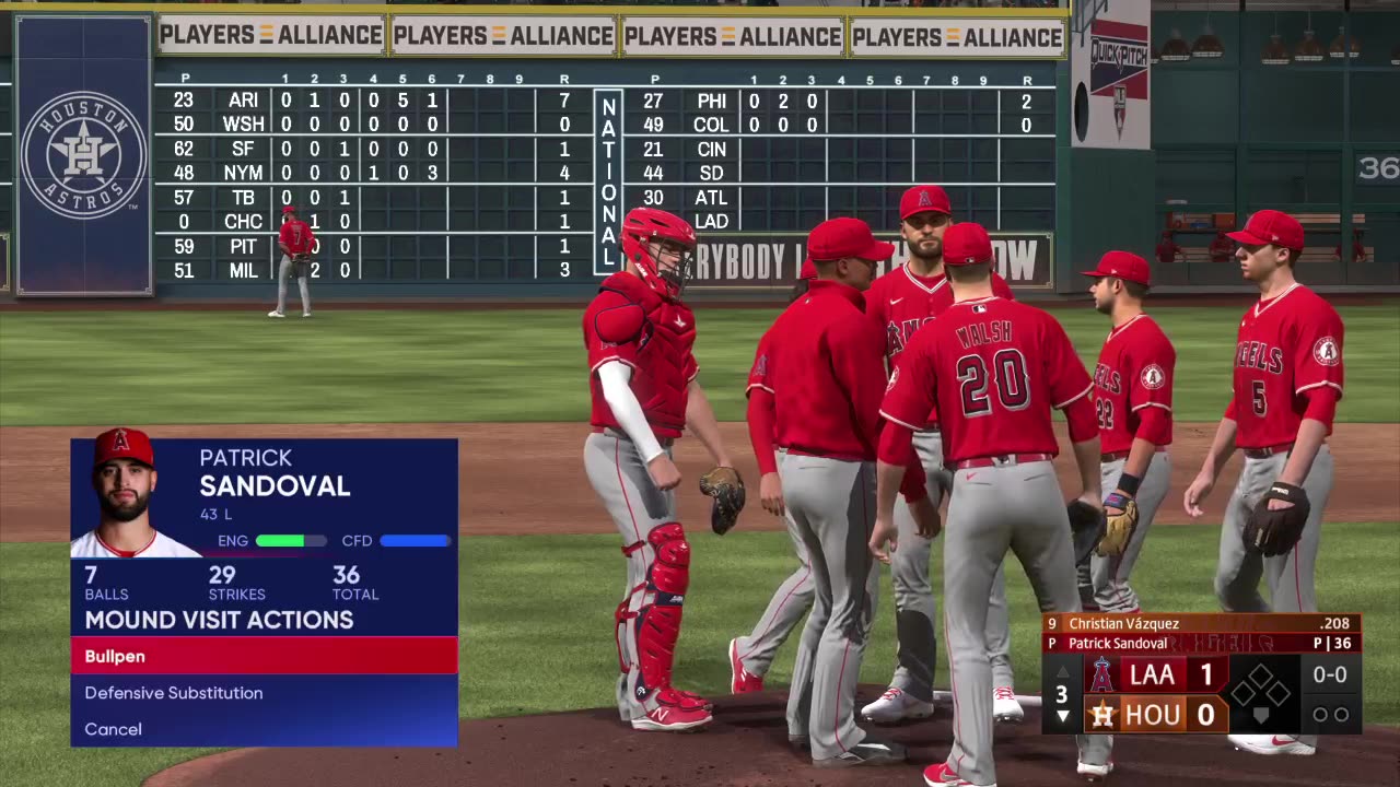 Angels vs Astros