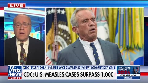 Measles cases in US surpass 1,000 for the first time since 2019, CDC reports
