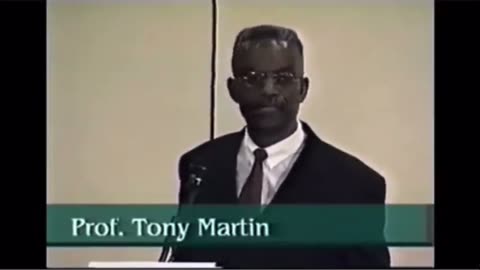 Dr. Tony Martin Exposes The Jewish Slave Trades of Africans