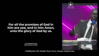 Welcome to Church Online.. we are glad you (25th of January 2026)