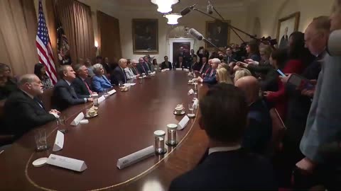 'I Didn't Pick You': Trump Smacks Down Star CNN Reporter During Cabinet Meeting