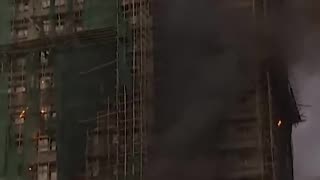 At least 279 people missing after massive fire engulfed several high rise residential towers in