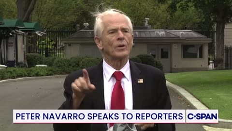 Peter Navarro says Letitia James "Belongs in JAIL" When Asked About NY Appeals Court Ruling