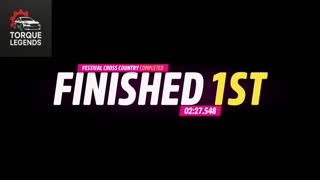 Forza 5 1st Place festival cross country Race