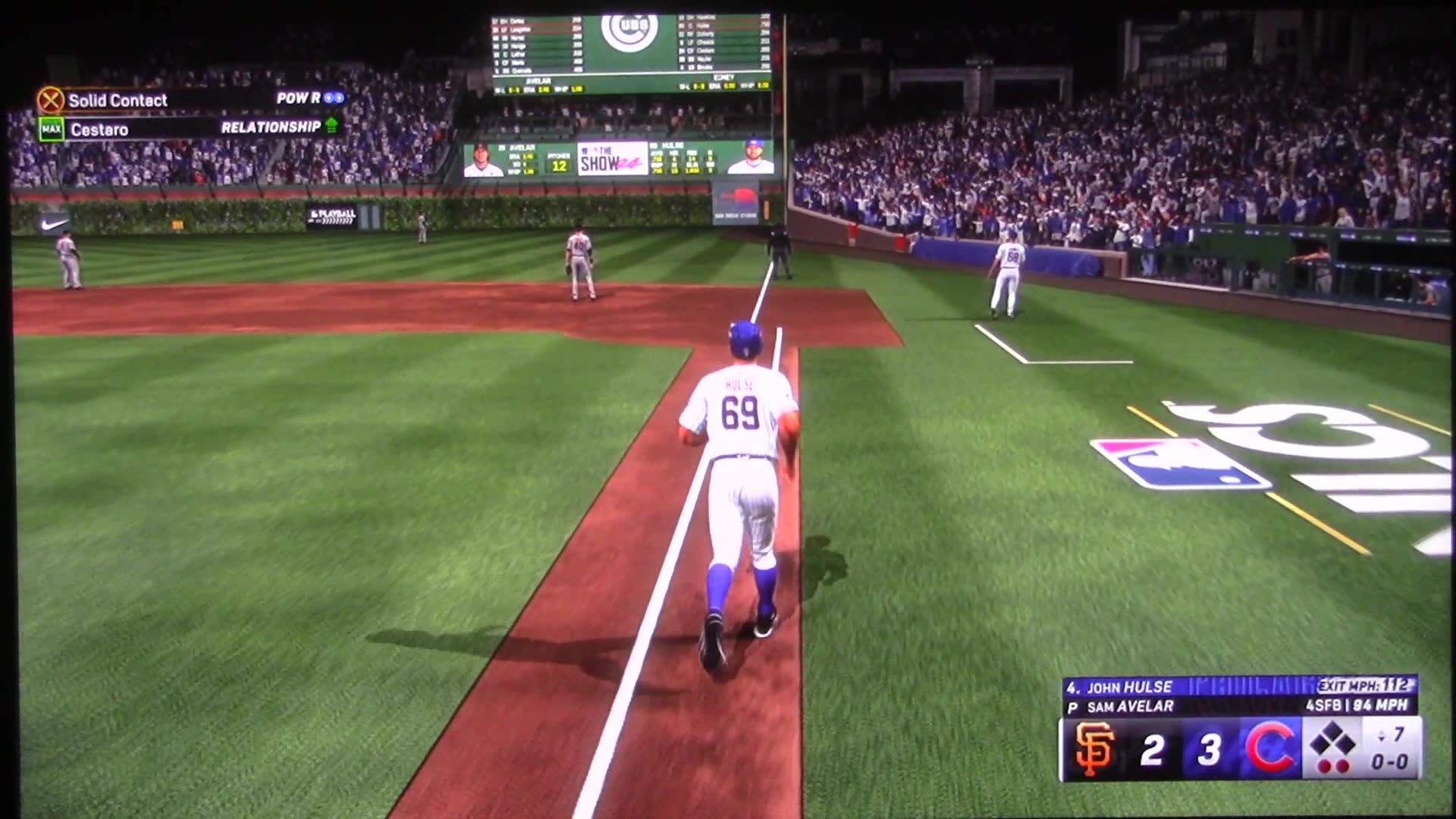 MLB The Show: Chicago Cubs vs San Francisco Giants (S18 NLCS G2)