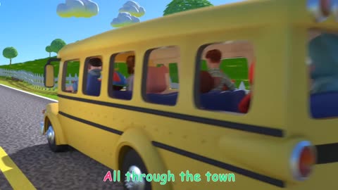 Wheels on the Bus |Cartoonview kids songs..