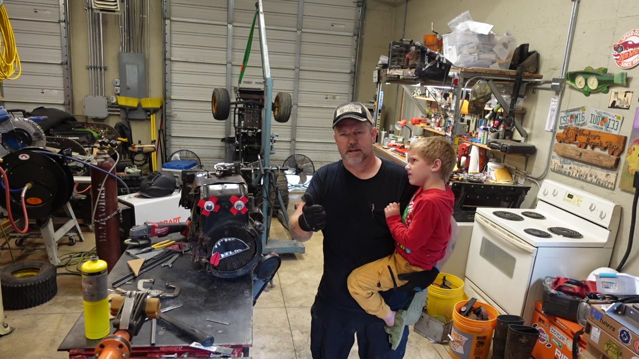 Kohler finished for good? Custom belt guides/ JD 214 Mud Mower build part 5