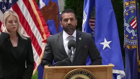 FBI Kash Patel: If you harm our children, you will be given no sanctuary.