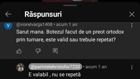 VATICANIZATUL Hristofor Ereticul Ecumenist d-aia face nebotezuri CA ACCEPTA NEBOTEZUL PRIN TURNARE