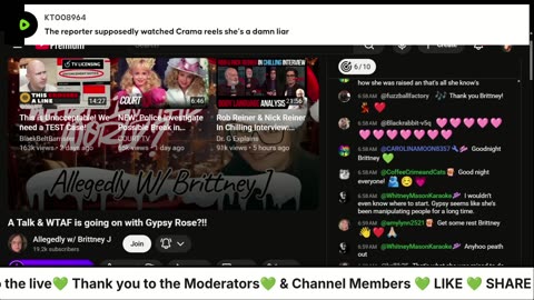 A Talk & WTAF is going on with Gypsy Rose?!! 16/17th DEC 2025