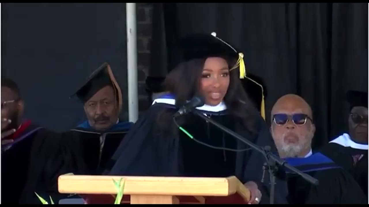 Congresswoman Jasmine Crockett Instructs Black Grads to get boots on the ground & do what w/ chairs?